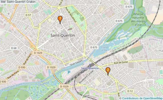 plan Mer Saint-Quentin Associations Mer Saint-Quentin : 3 associations