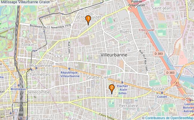 plan Métissage Villeurbanne Associations métissage Villeurbanne : 2 associations