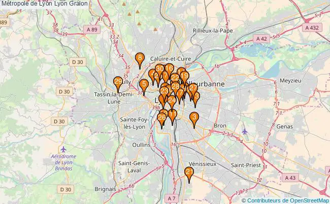 plan Métropole de Lyon Lyon Associations métropole de Lyon Lyon : 78 associations