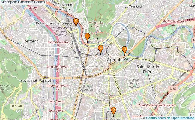 plan Métropole Grenoble Associations métropole Grenoble : 8 associations
