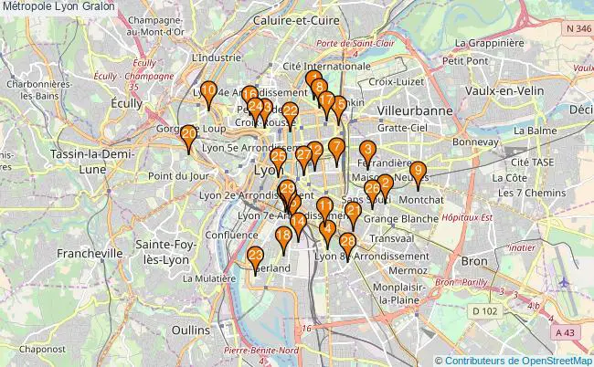 plan Métropole Lyon Associations métropole Lyon : 40 associations