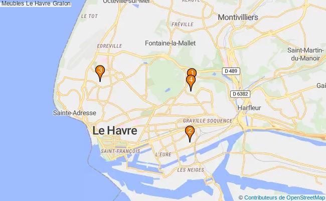 plan Meubles Le Havre Associations meubles Le Havre : 4 associations