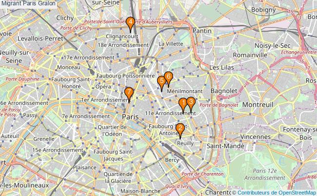 plan Migrant Paris Associations migrant Paris : 10 associations