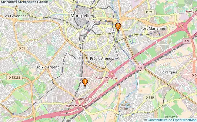 plan Migrantes Montpellier Associations migrantes Montpellier : 4 associations