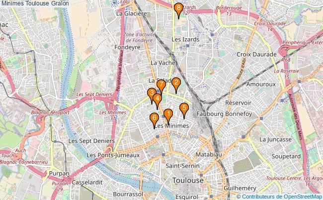 Minimes Toulouse Associations Minimes Toulouse : 9 associations