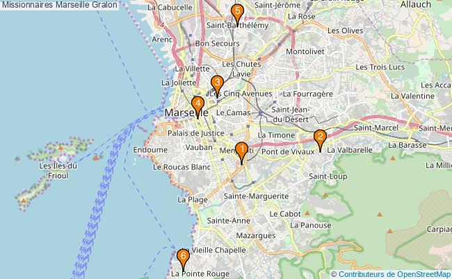 plan Missionnaires Marseille Associations missionnaires Marseille : 7 associations