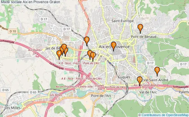 plan Mixité sociale Aix en Provence Associations mixité sociale Aix en Provence : 11 associations
