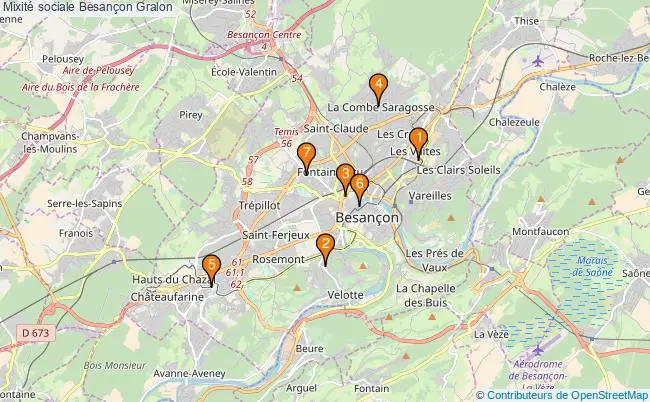 plan Mixité sociale Besançon Associations mixité sociale Besançon : 11 associations