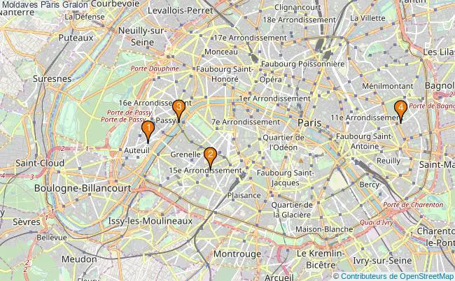 plan Moldaves Paris Associations Moldaves Paris : 4 associations