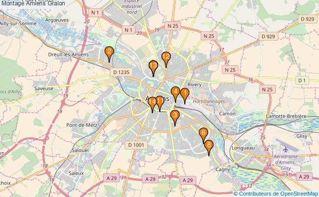 plan Montage Amiens Associations montage Amiens : 15 associations