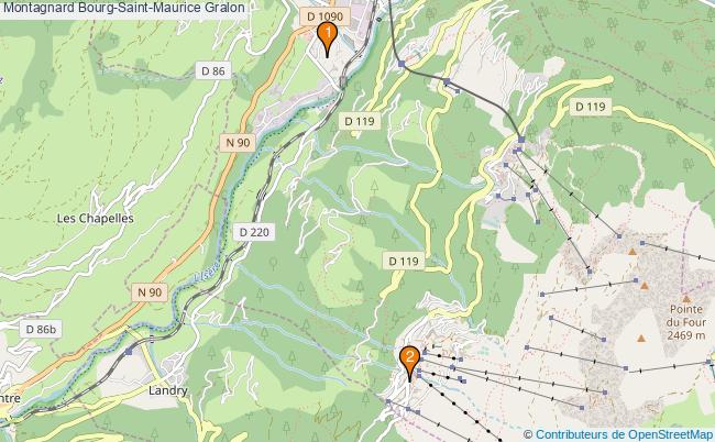 plan Montagnard Bourg-Saint-Maurice Associations montagnard Bourg-Saint-Maurice : 2 associations