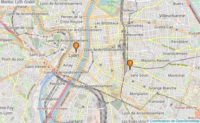 plan Montluc Lyon Associations montluc Lyon : 3 associations