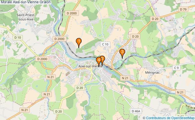 plan Morale Aixe-sur-Vienne Associations morale Aixe-sur-Vienne : 4 associations
