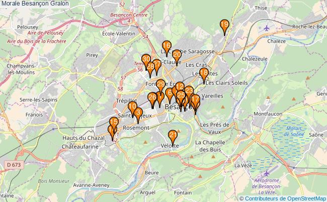 plan Morale Besançon Associations morale Besançon : 61 associations