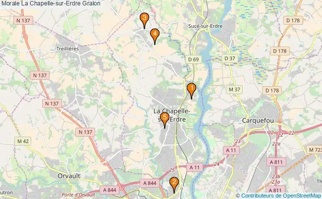 plan Morale La Chapelle-sur-Erdre Associations morale La Chapelle-sur-Erdre : 6 associations
