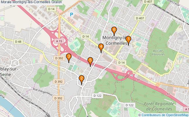 plan Morale Montigny-lès-Cormeilles Associations morale Montigny-lès-Cormeilles : 4 associations