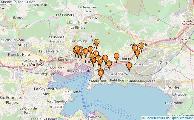 plan Morale Toulon Associations morale Toulon : 86 associations