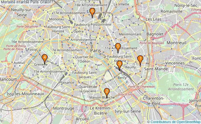 plan Mortalité infantile Paris Associations Mortalité infantile Paris : 9 associations