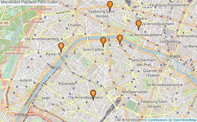 plan Mouvement Populaire Paris Associations Mouvement Populaire Paris : 7 associations
