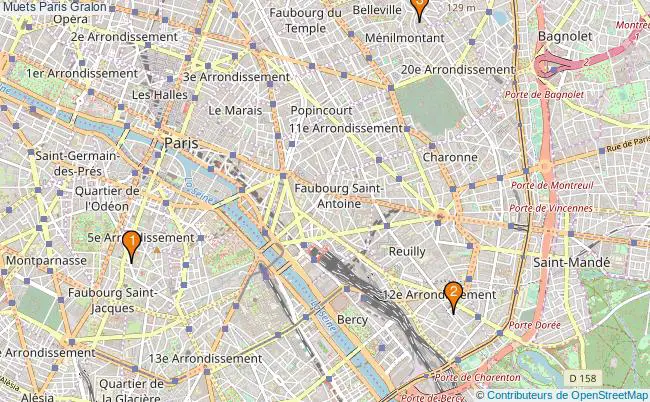plan Muets Paris Associations muets Paris : 5 associations