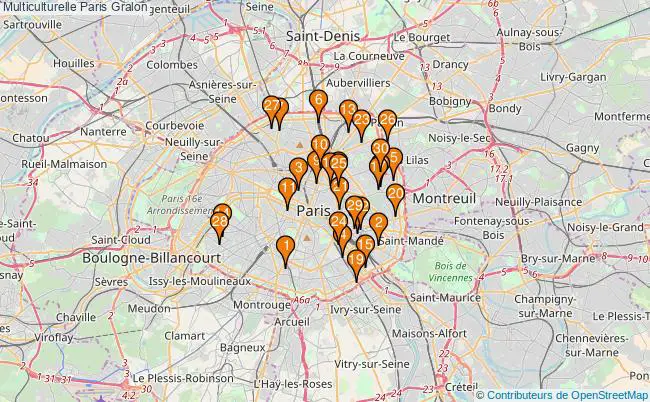 plan Multiculturelle Paris Associations multiculturelle Paris : 55 associations