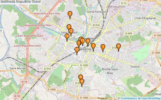 plan Multimédia Angoulême Associations multimédia Angoulême : 15 associations