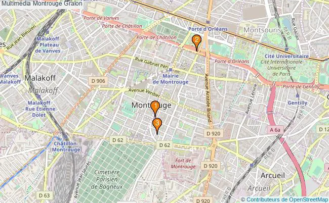 plan Multimédia Montrouge Associations multimédia Montrouge : 4 associations