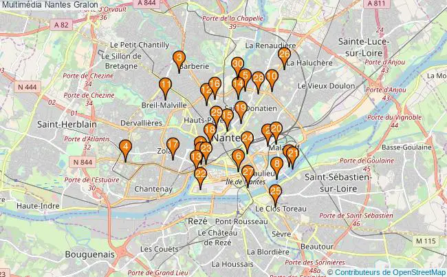 plan Multimédia Nantes Associations multimédia Nantes : 49 associations