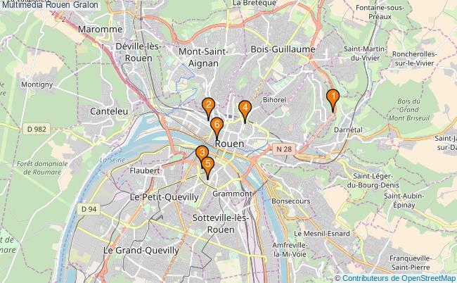 plan Multimédia Rouen Associations multimédia Rouen : 6 associations