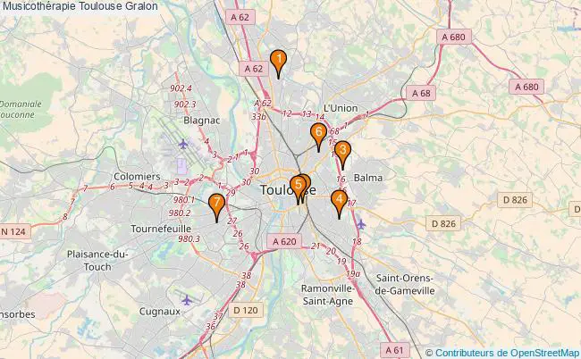 plan Musicothérapie Toulouse Associations musicothérapie Toulouse : 7 associations