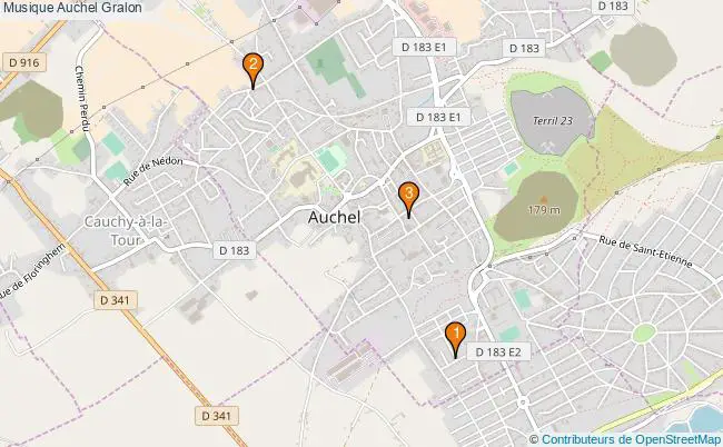 plan Musique Auchel Associations musique Auchel : 3 associations