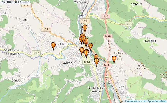 plan Musique Foix Associations musique Foix : 16 associations
