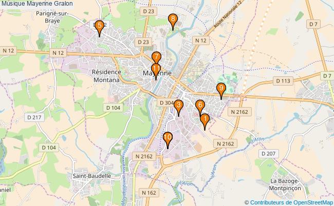 plan Musique Mayenne Associations musique Mayenne : 11 associations