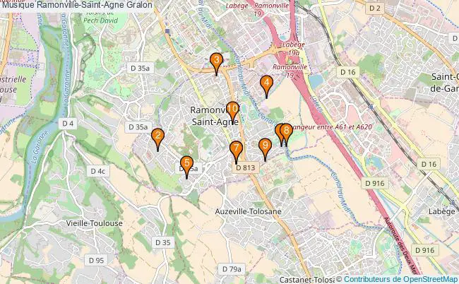 plan Musique Ramonville-Saint-Agne Associations musique Ramonville-Saint-Agne : 13 associations