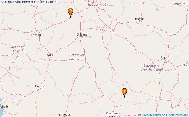 plan Musique Varennes-sur-Allier Associations musique Varennes-sur-Allier : 2 associations