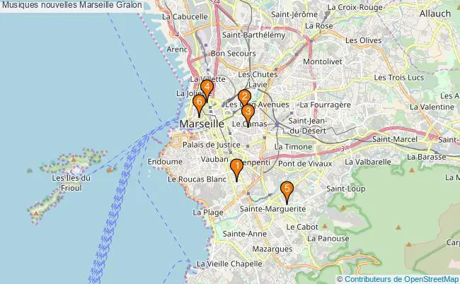 plan Musiques nouvelles Marseille Associations musiques nouvelles Marseille : 6 associations