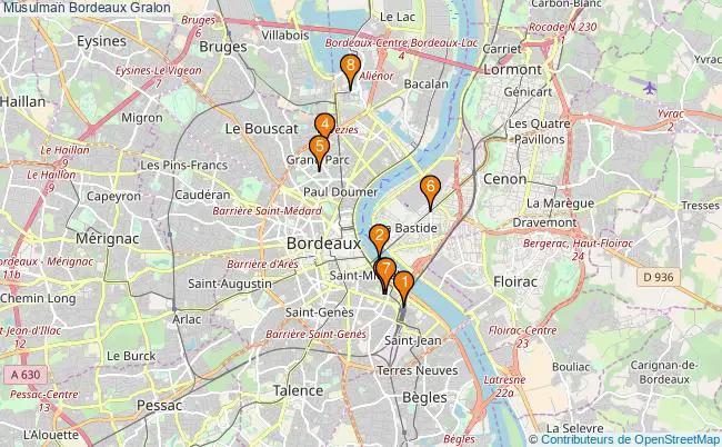 plan Musulman Bordeaux Associations musulman Bordeaux : 10 associations