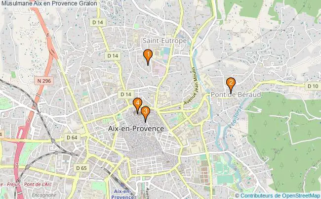 plan Musulmane Aix en Provence Associations musulmane Aix en Provence : 5 associations