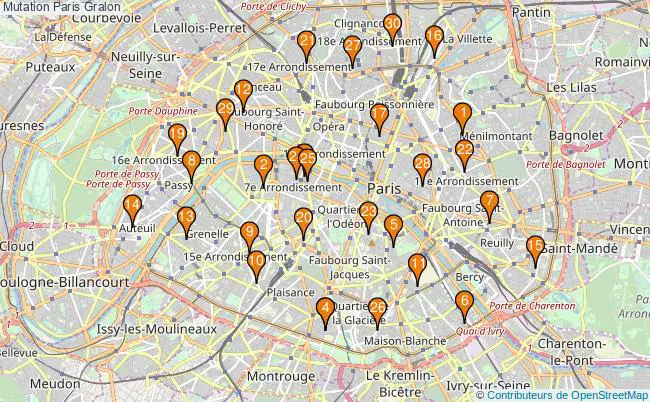 plan Mutation Paris Associations mutation Paris : 40 associations