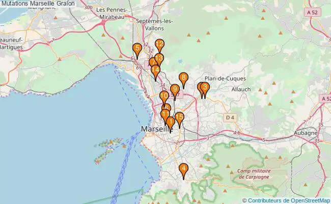 plan Mutations Marseille Associations mutations Marseille : 23 associations