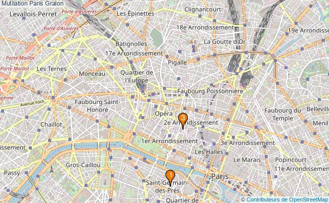 plan Mutilation Paris Associations mutilation Paris : 6 associations