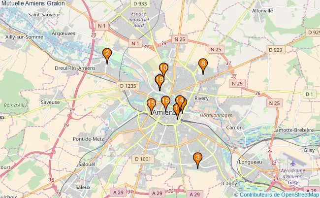 plan Mutuelle Amiens Associations mutuelle Amiens : 19 associations