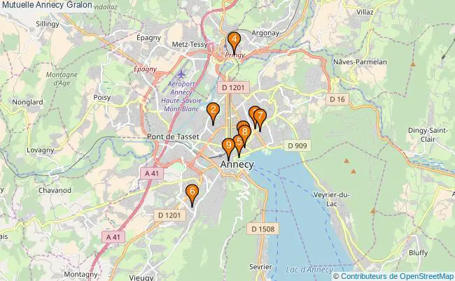 plan Mutuelle Annecy Associations mutuelle Annecy : 10 associations