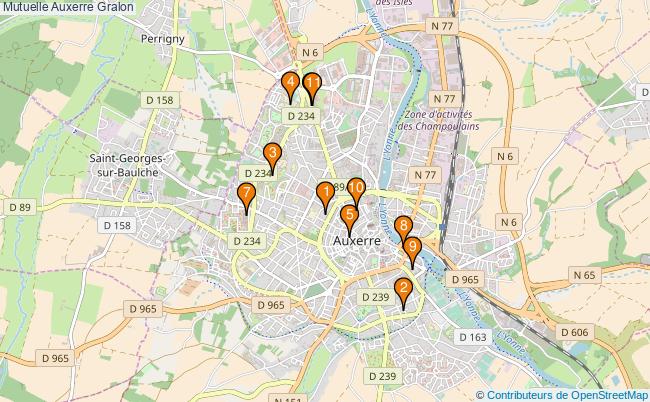 plan Mutuelle Auxerre Associations mutuelle Auxerre : 11 associations