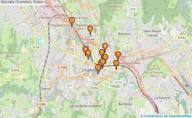 plan Mutuelle Chambéry Associations mutuelle Chambéry : 14 associations