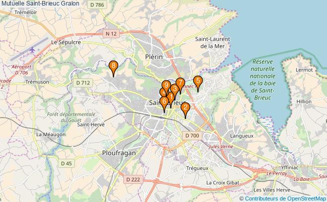 plan Mutuelle Saint-Brieuc Associations mutuelle Saint-Brieuc : 9 associations