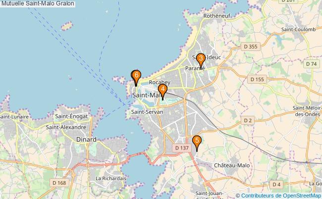 plan Mutuelle Saint-Malo Associations mutuelle Saint-Malo : 7 associations