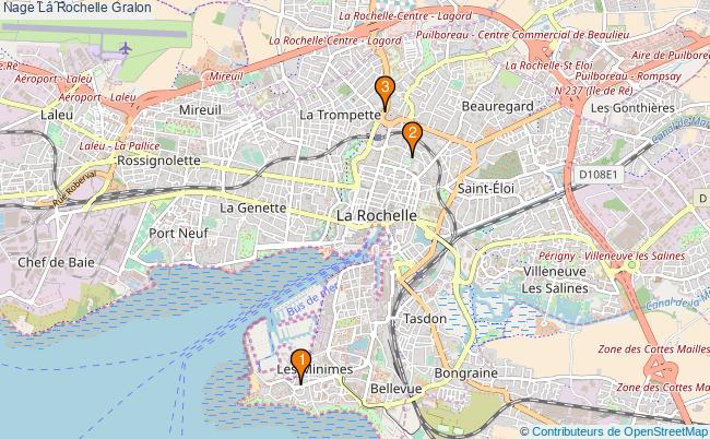 plan Nage La Rochelle Associations nage La Rochelle : 3 associations