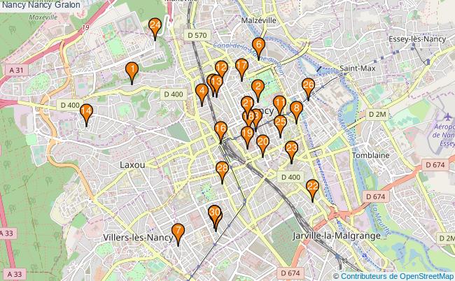 plan Nancy Nancy Associations Nancy Nancy : 391 associations