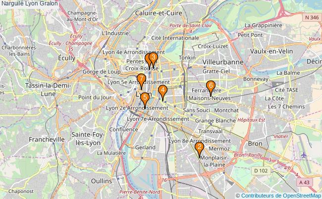 plan Narguilé Lyon Associations narguilé Lyon : 7 associations
